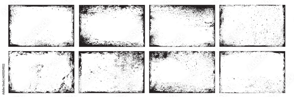 Old Grunge Distressed frame boarder Collcetion