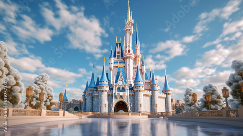 Beautiful Magic Fantasy Fairy Tale Castle © Image Lounge
