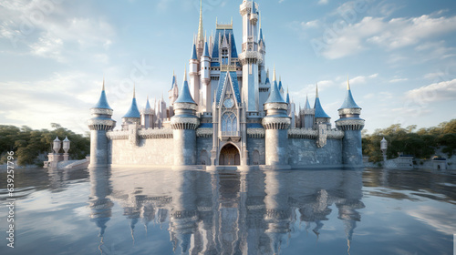 Beautiful Magic Fantasy Fairy Tale Castle