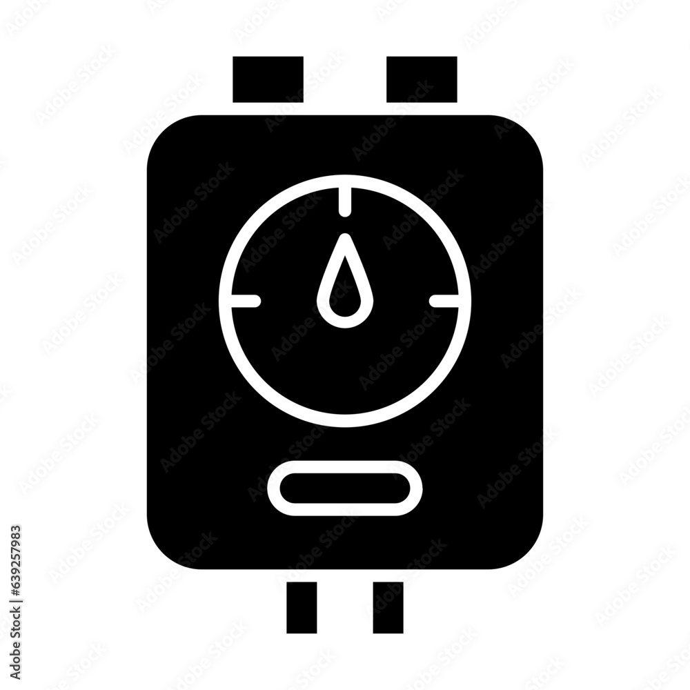 Boiler Glyph Icon