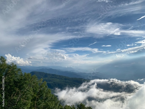 beautiful view in a cloudy day, Japan