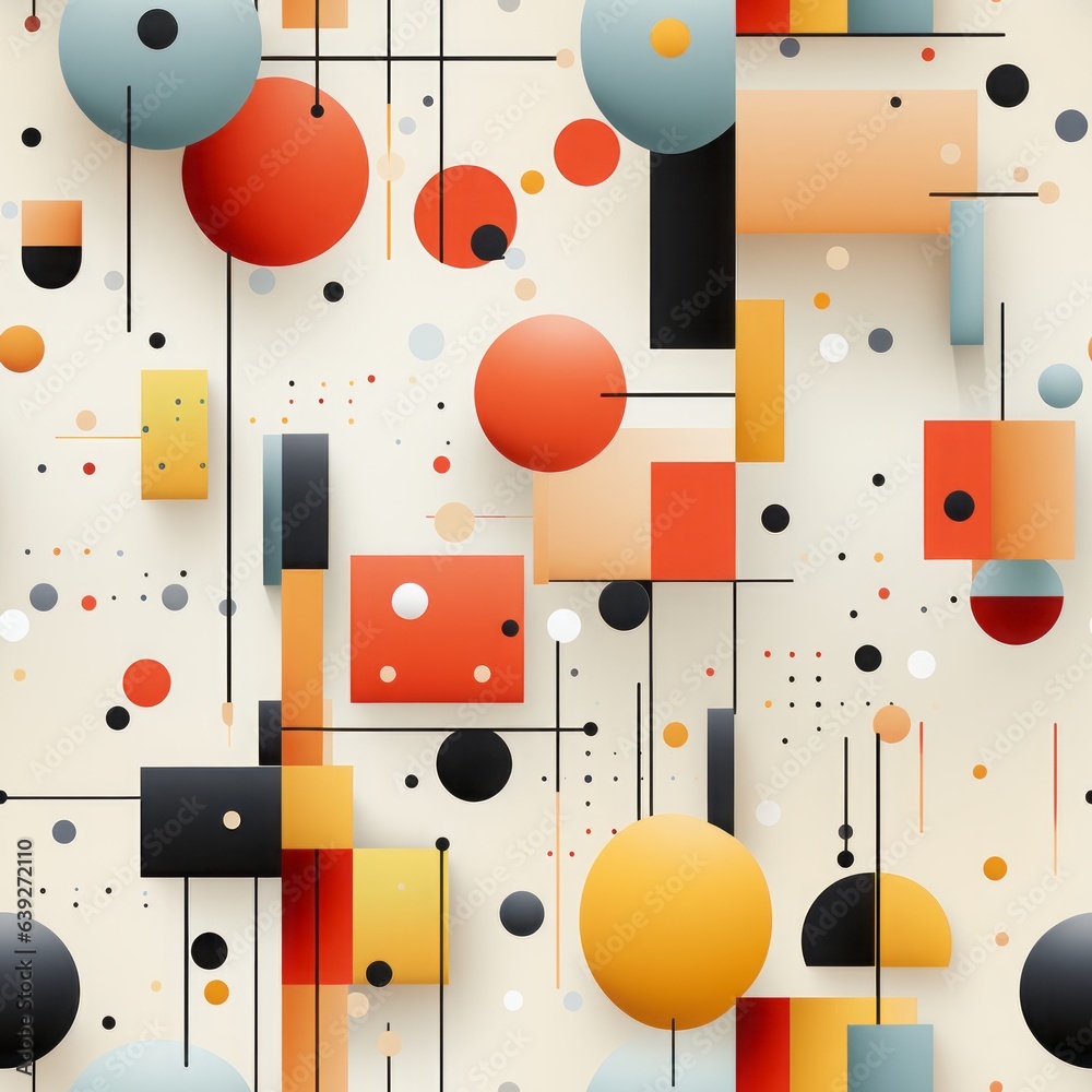 Seamless pattern with squares Seamless pattern with squares