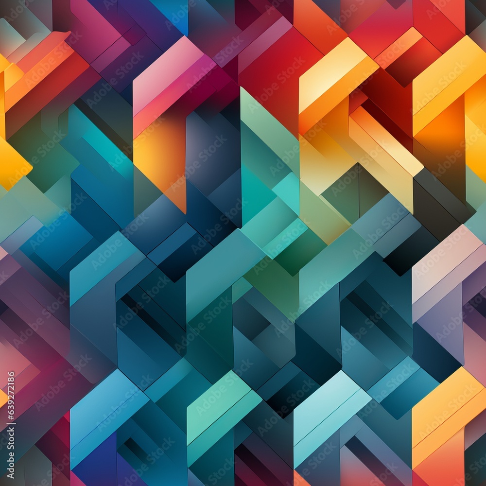 Abstract background with squares seamless pattern Abstract background with squares seamless pattern