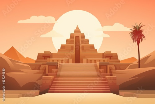Babylon Architecture Illustration 