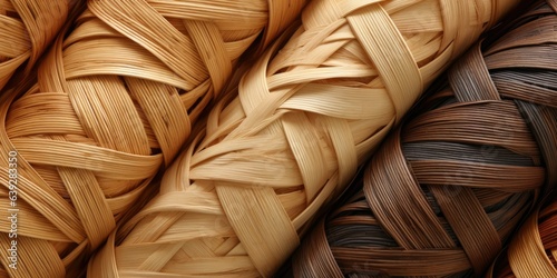 Bamboo Weave Texture photo