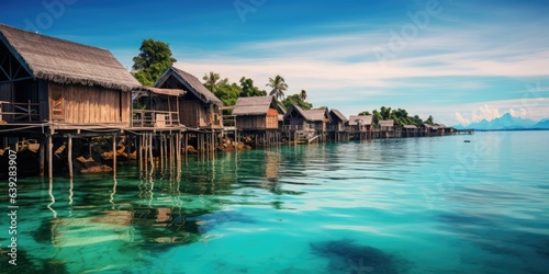 Stilted Thai Water Village