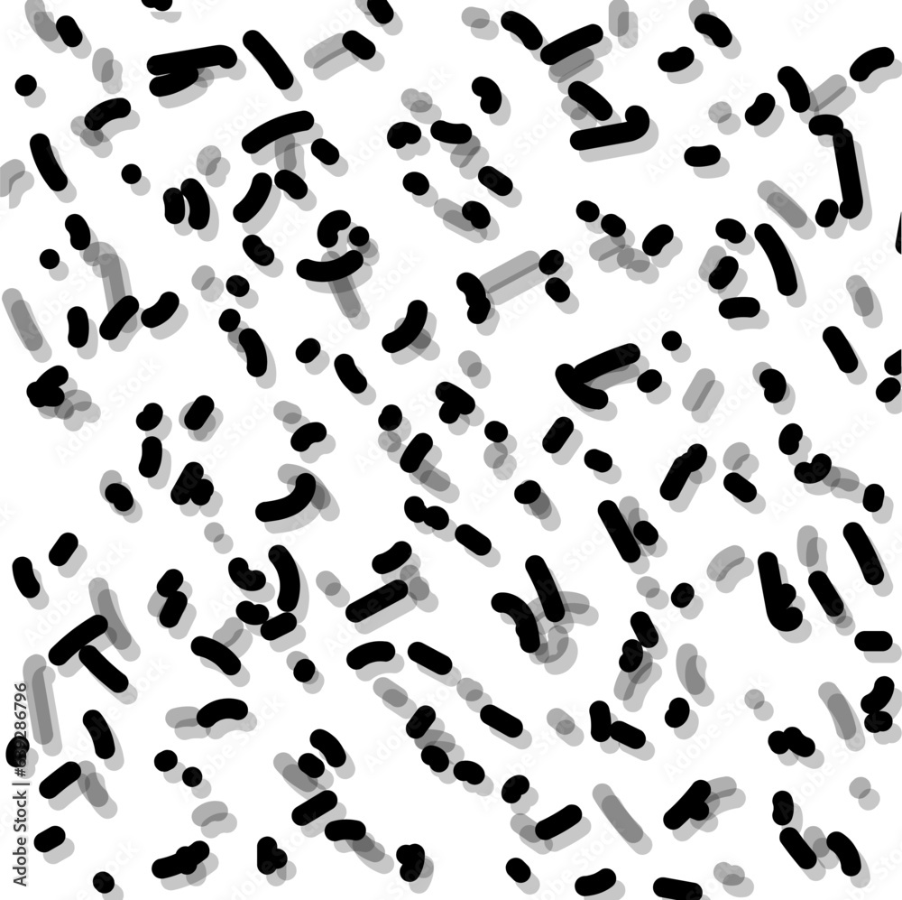 Small spots with shadows imitate the accumulation of microorganisms, bacteria or a virus. Small spots with shadows imitate the accumulation of microorganisms, bacteria or a virus.