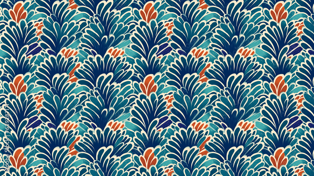 summer flower background, seamless fabric pattern,floral pattern, seamless floral