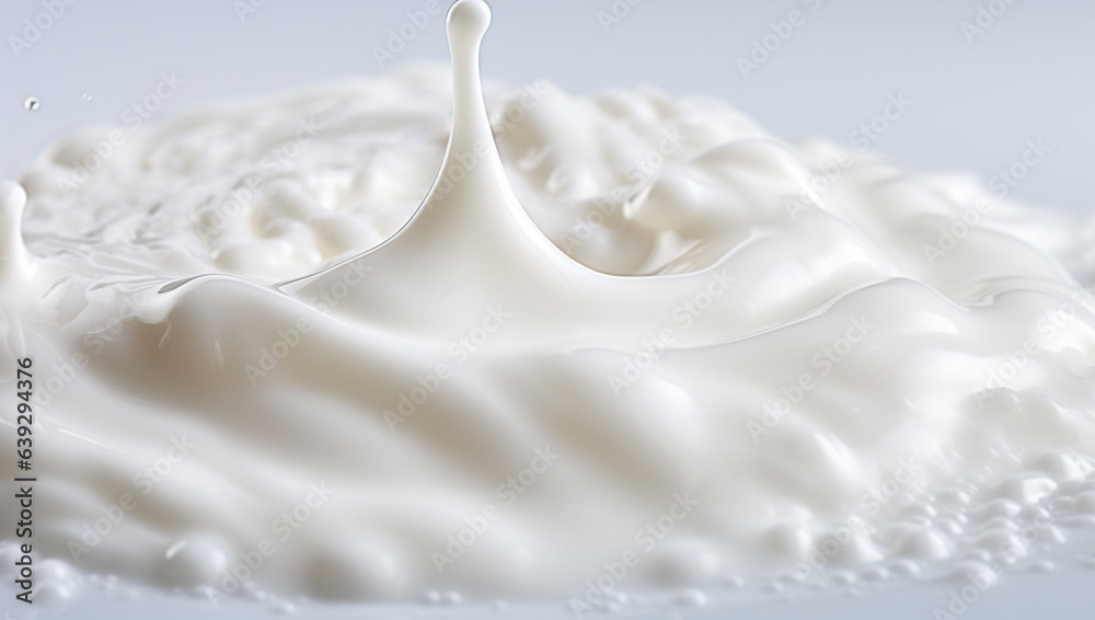 Milk splash. Milk splash.