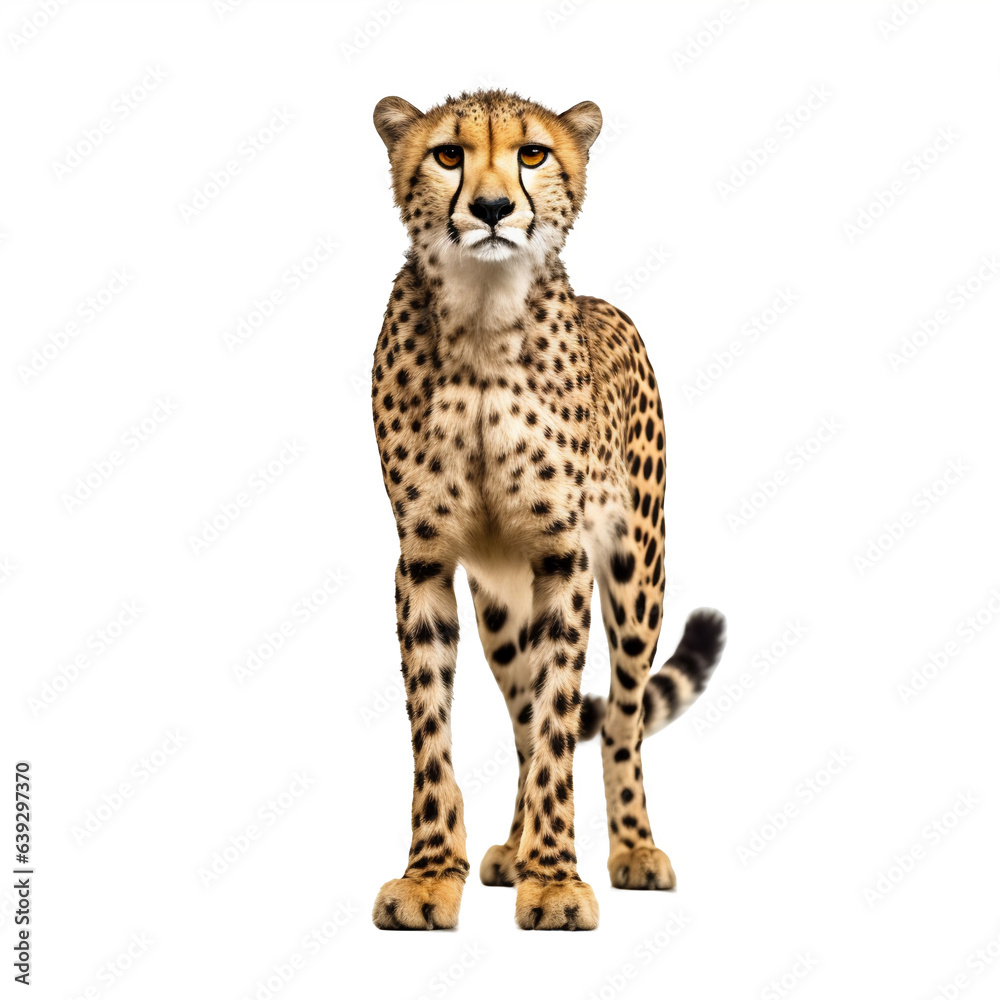 Guépard en transparence, sans background Guépard en transparence, sans background