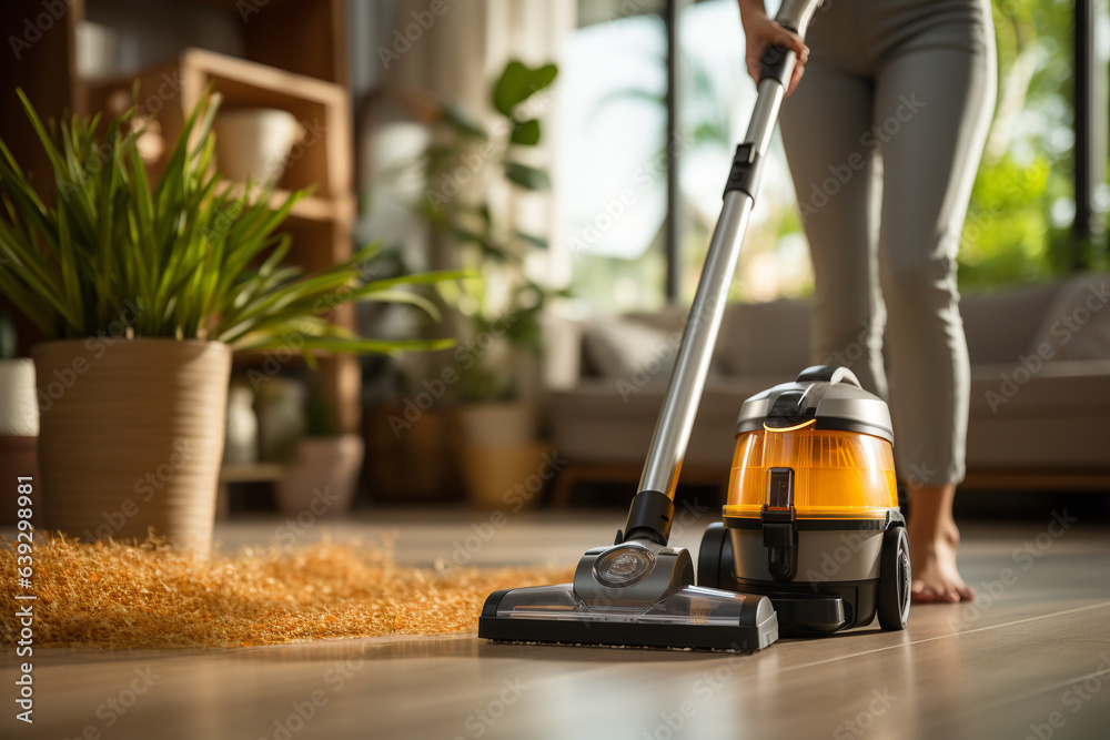 person with vacuum cleaner person with vacuum cleaner