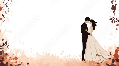 Design template for Wedding card