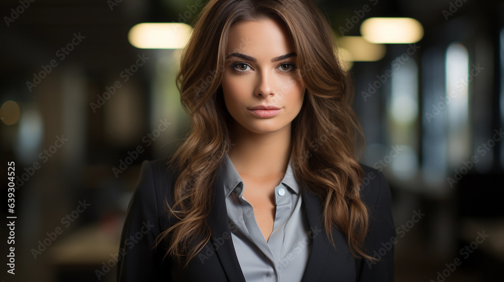 Beautiful Businesswomen in black suite Beautiful Businesswomen in black suite