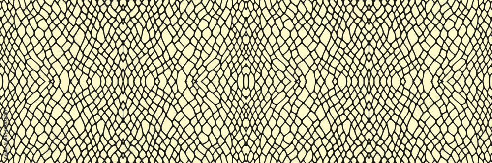 Fototapeta premium Snake, crocodile, or reptile skin print pattern. Reptile skin prints for fashion fabric and clothing designs