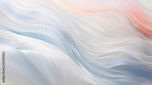 Soft Pastel Palette: Abstract White and Silver Background