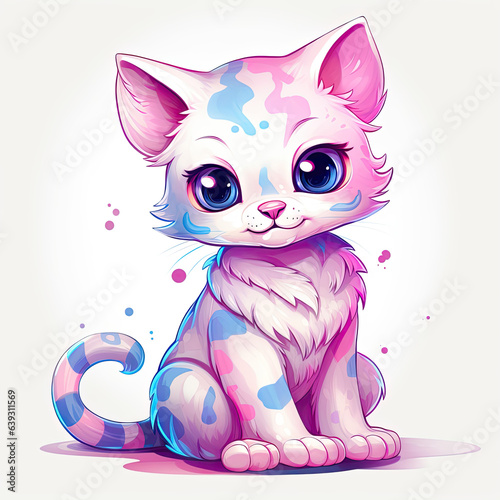 animal cute pastel color photo