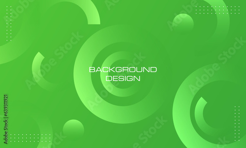 Abstract green geometric shape gradient background. Simple and modern concept. vector design graphic for cover design, poster, advertising