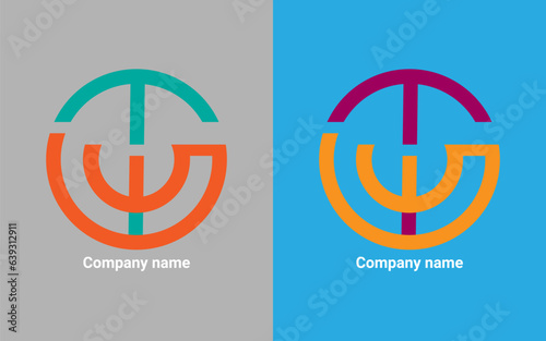 TCE Simple Vector Logo Design Template