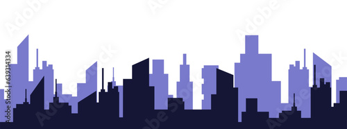 cityscape background. City panorama landscape vector illustration