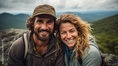 couple in the mountains