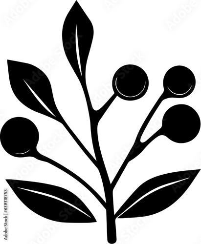 Vitaceae flower icon 1