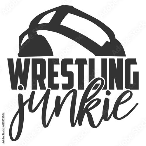 Wrestling Junkie - Wrestling Illustration