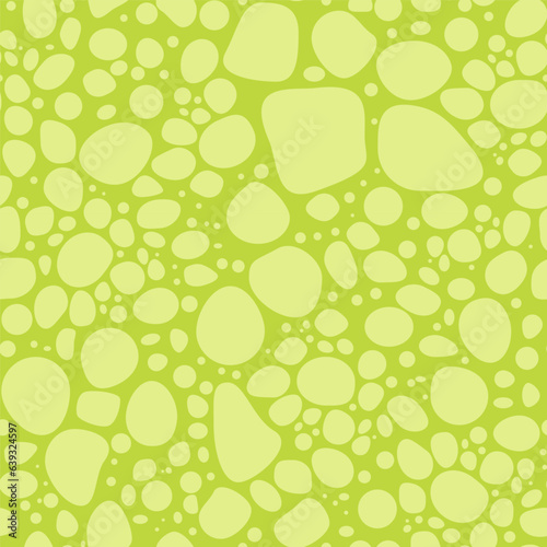 Canvas Print Green skin dinosaur seamless pattern
