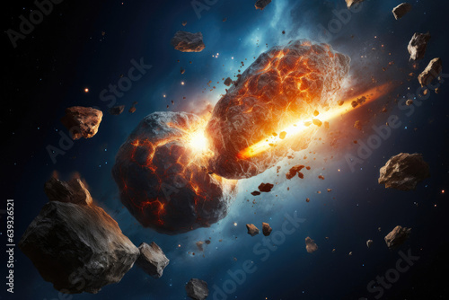 Cosmic Event: Bright Asteroid Burst