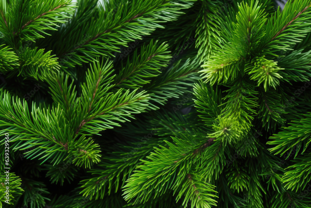 Detailed Shot of Christmas Tree Detailed Shot of Christmas Tree