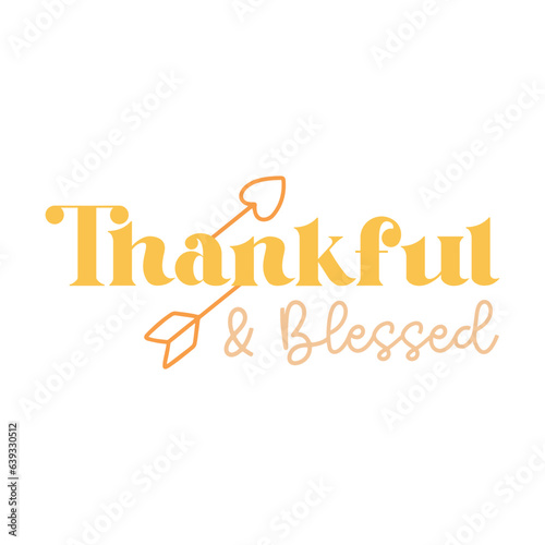Thanksgiving Typography T-shirt Design