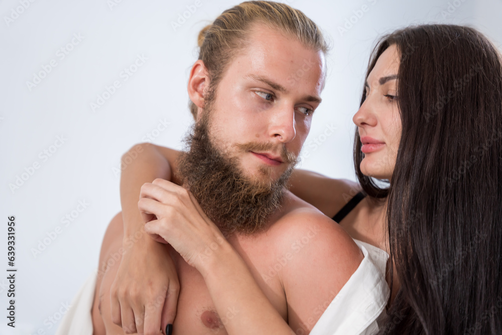 Couples having fun together at home and having sex in the bedroom or bathroom at home. Couples having fun together at home and having sex in the bedroom or bathroom at home.