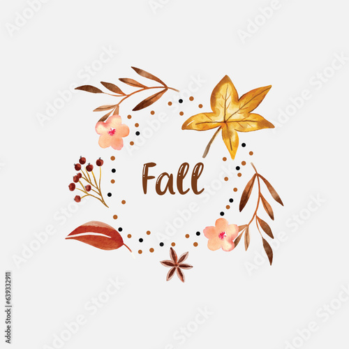 Large vector fall set. Autumn season. Leaves, acorns, sweater, scarf, pumpkins, candle, hedgehog, pie, rainbow, lettering. Collection of fall elements for scrapbooking. Hand drawn style