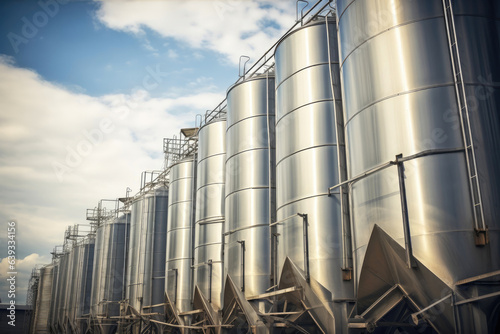 Metal Cylindrical Silos