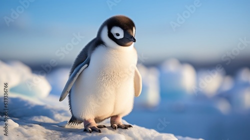 penguin in polar regions © Nica