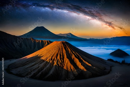 mountain in autumn
