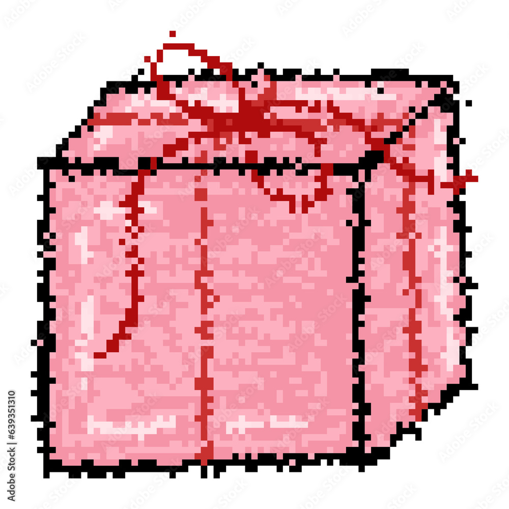 Fototapeta premium Christmas days pixel art