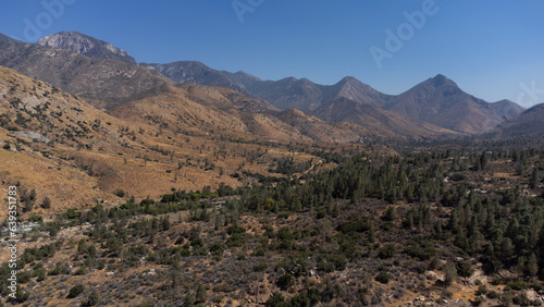 Mountains in Sequoia National Forest, Kernsville, California
