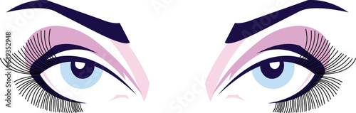 Eyes of Beauty with Makeup