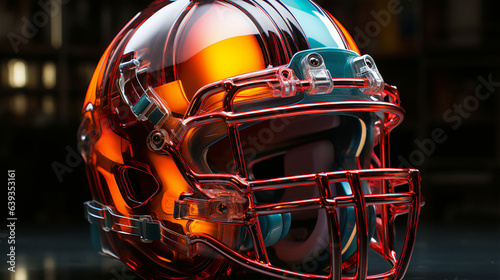 Neon Football Helmet  © Jeff