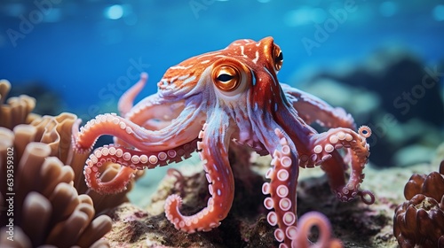 octopus in water