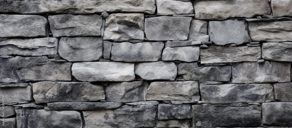 Background with gray stone texture