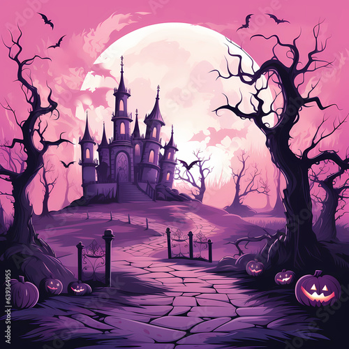 halloween night background