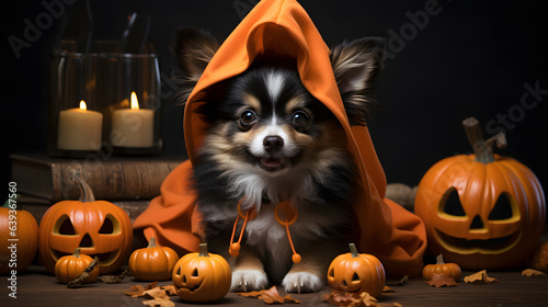 Dog in Halloween, The Canine Halloween Parade of Enchanting Costumes