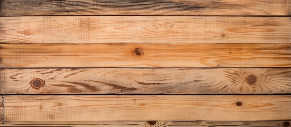 Naklejka premium Boards with natural wood texture and background