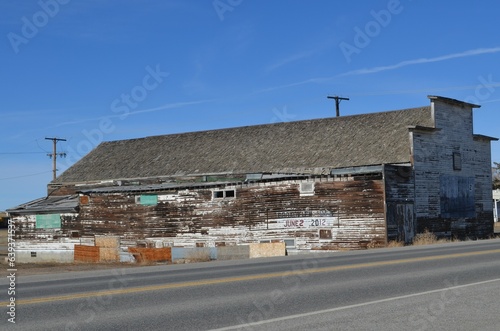old abandoned building