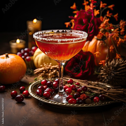 Autumn cocktail