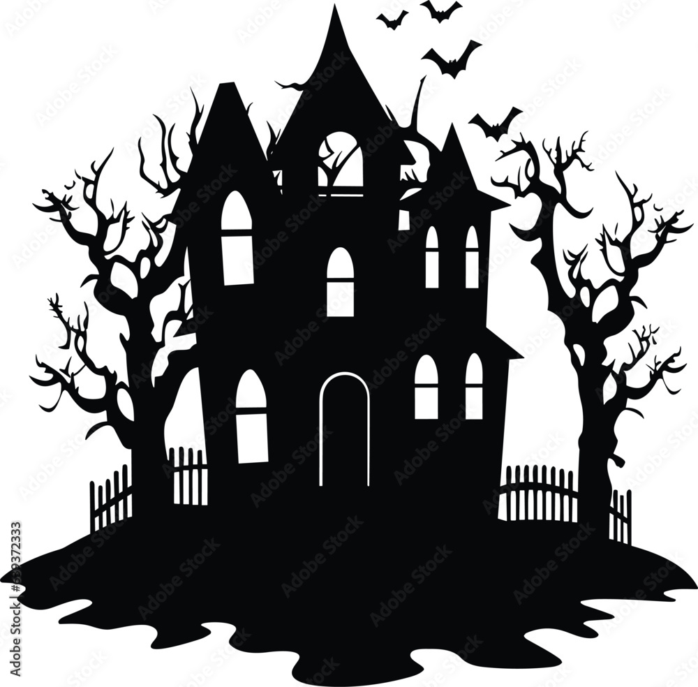 Halloween horror home design