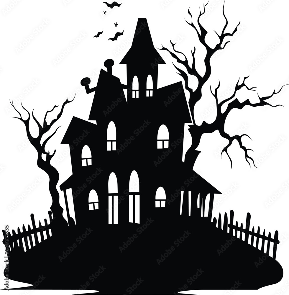 Halloween horror home design