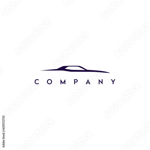 Car ford mustang old company automotive vehicle transportation dealer racing company logo design editable vector 