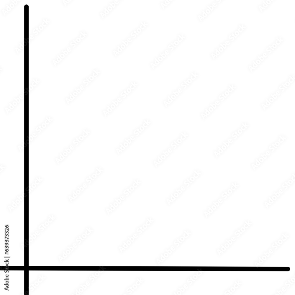 Corner Straight Line Decoration